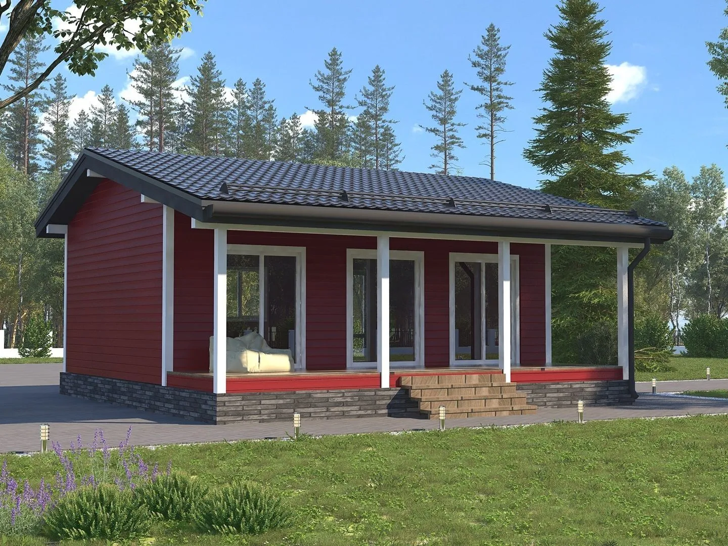 Каркасный дом 