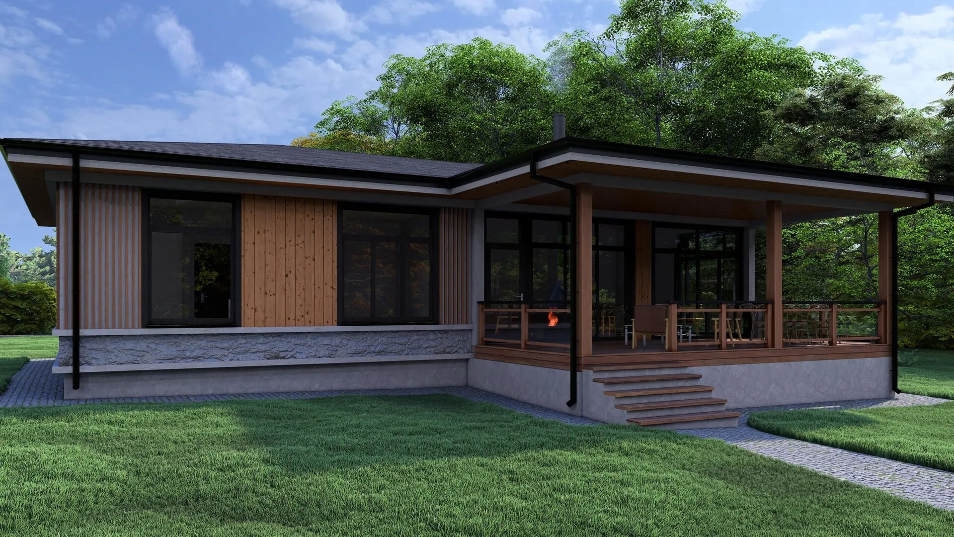 Загородный дом ВС-128