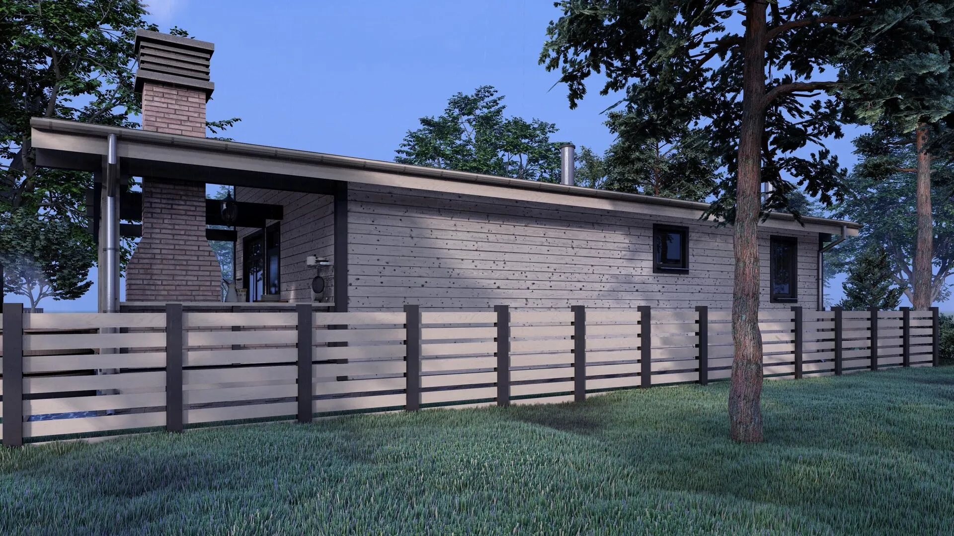 Загородный дом ВС-130