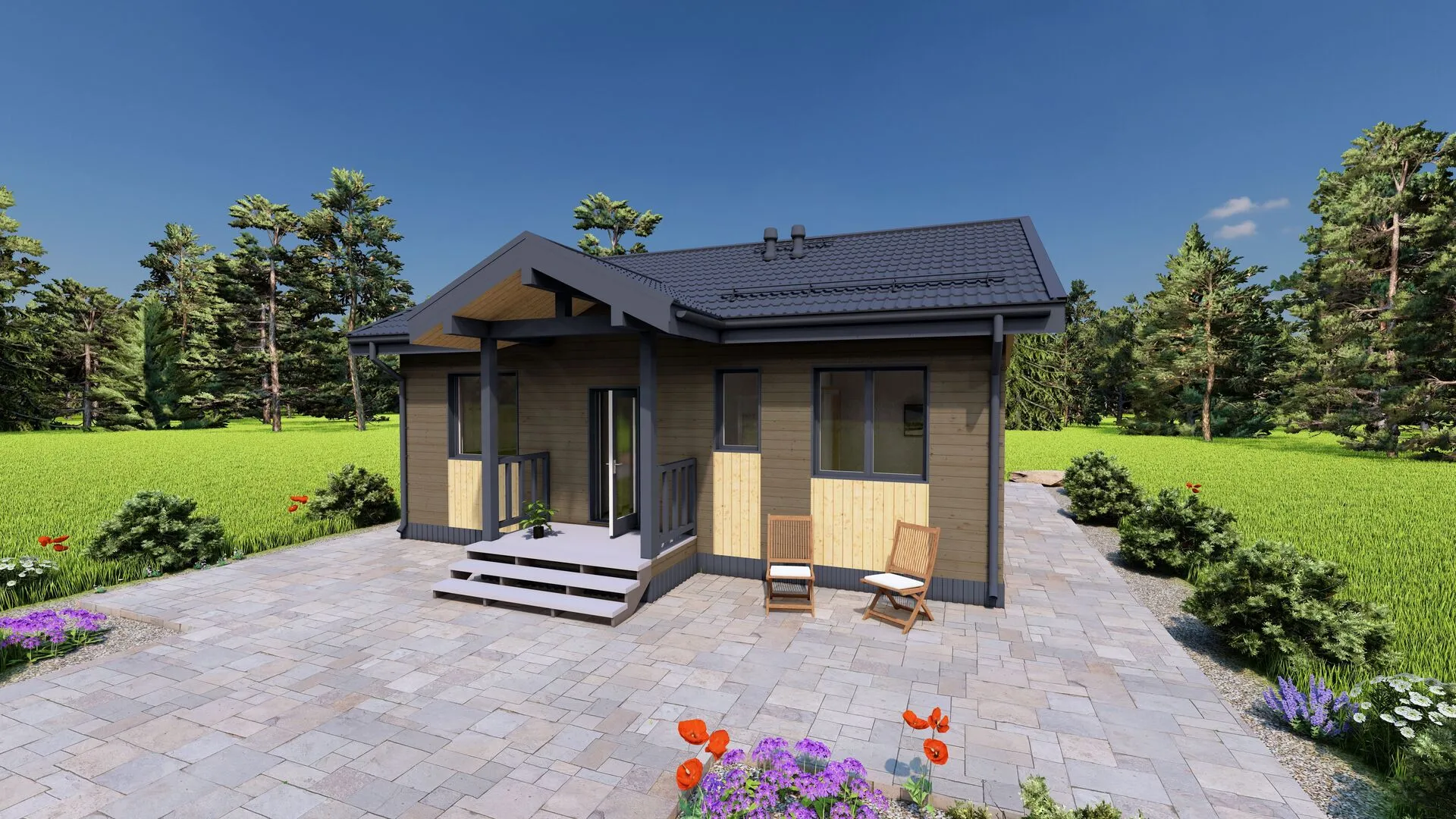 Астра К79-1 (Каркасный дом)