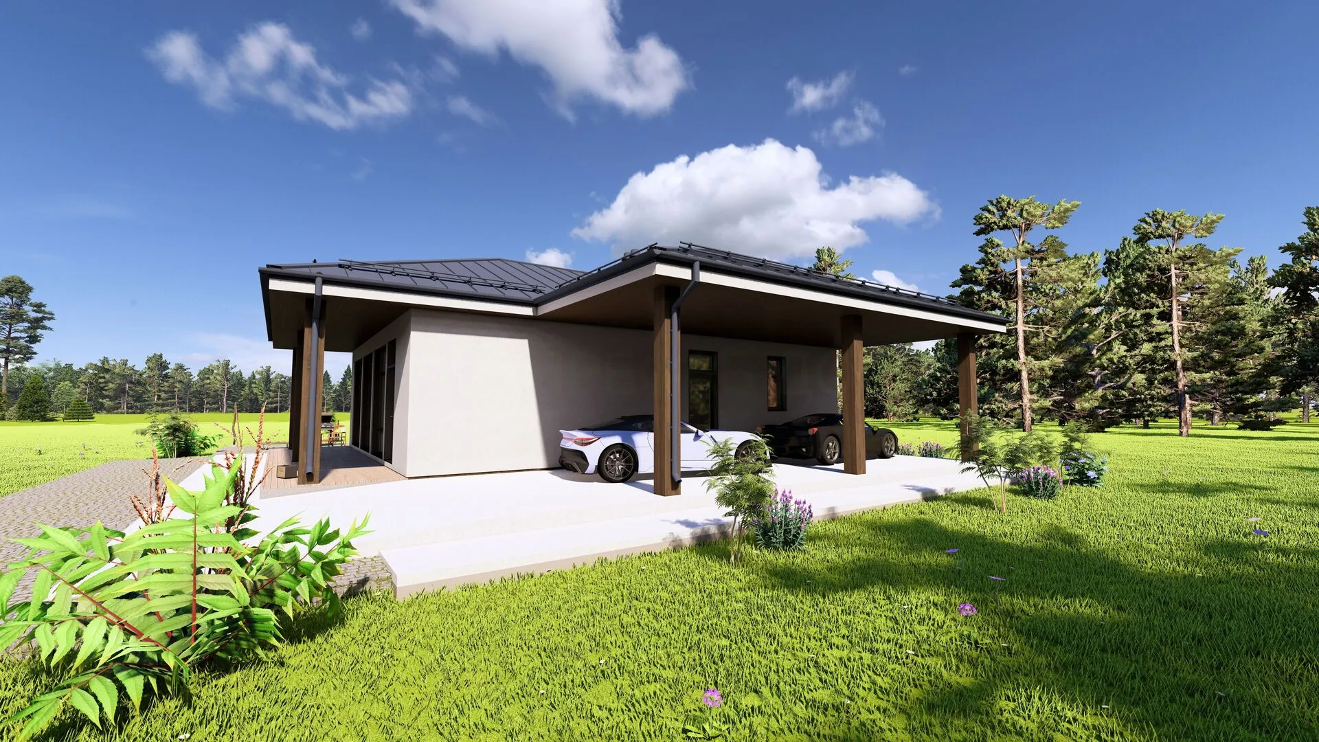 Одиссей К255-1 (Каркасный дом)