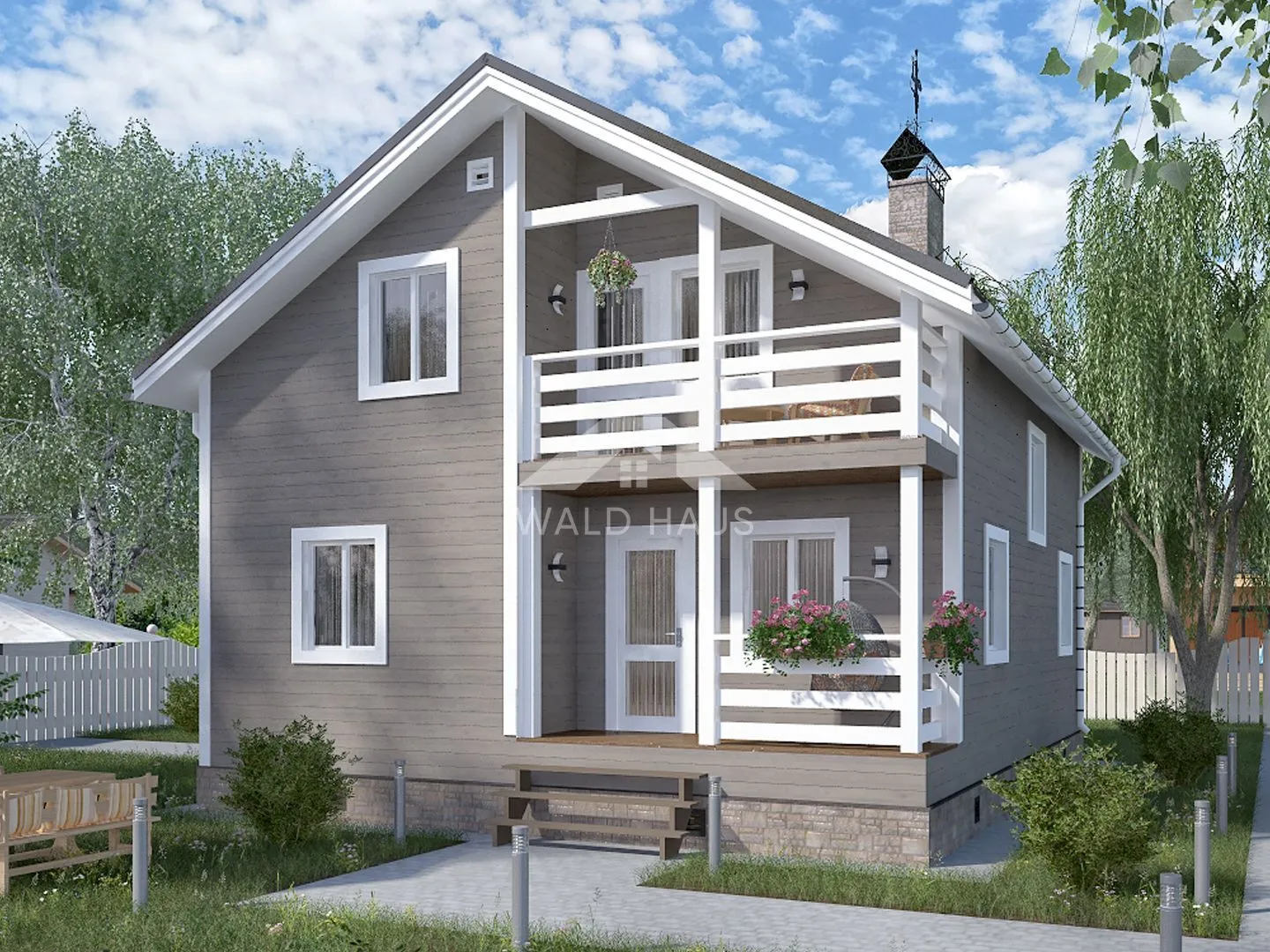 Каркасный дом 