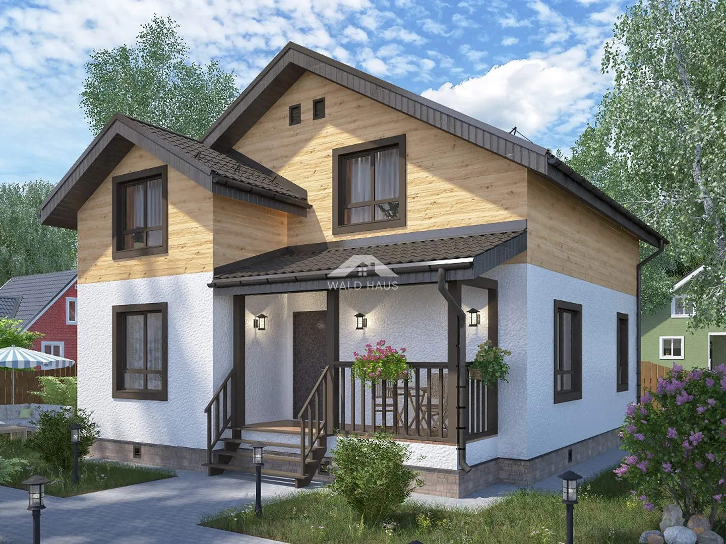 Каркасный дом 