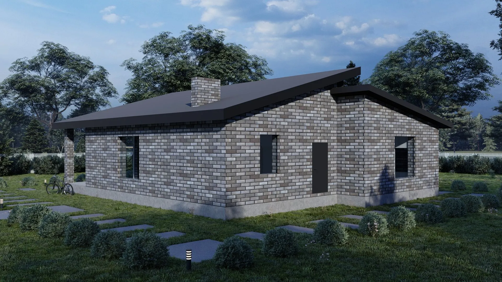 Одноэтажный дом - Вознесение