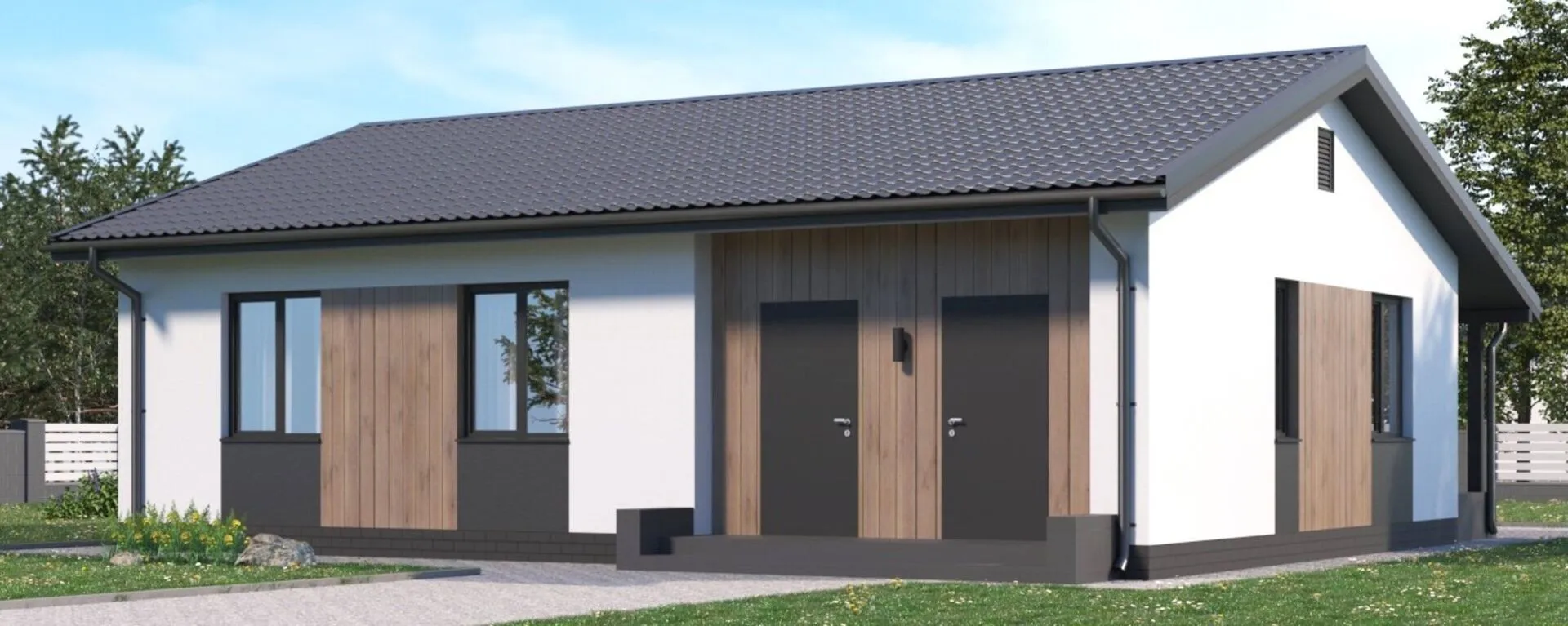 Загородный дом КД-80