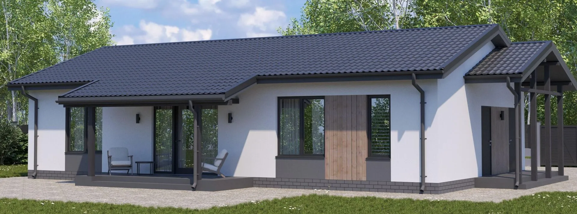 Загородный дом КД-100