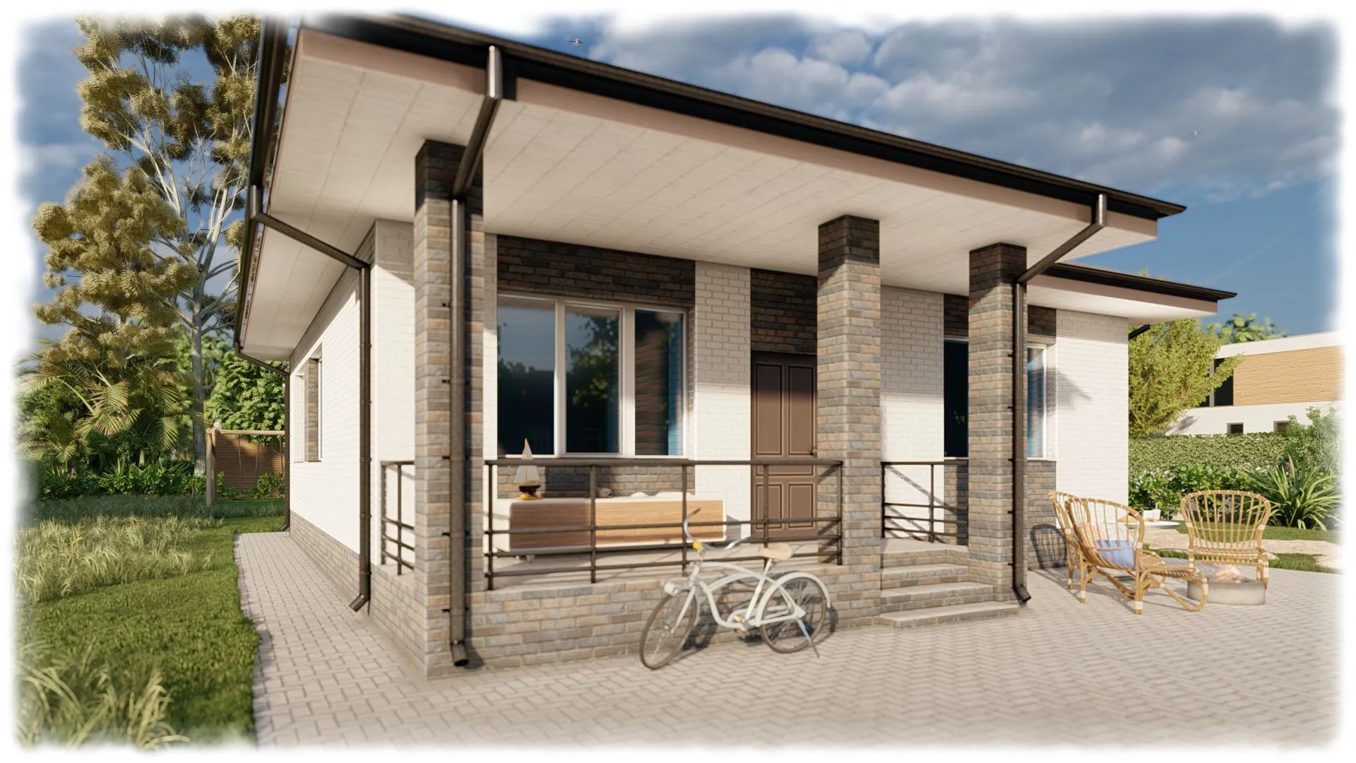 Одноэтажный дом 