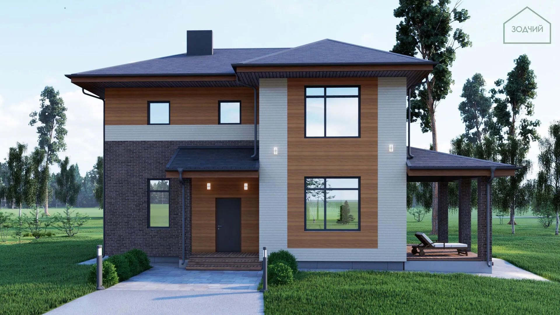 Загородный дом ДГ-8