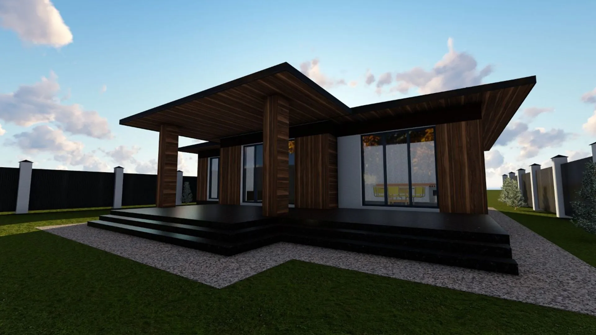 Загородный дом РЗ 1