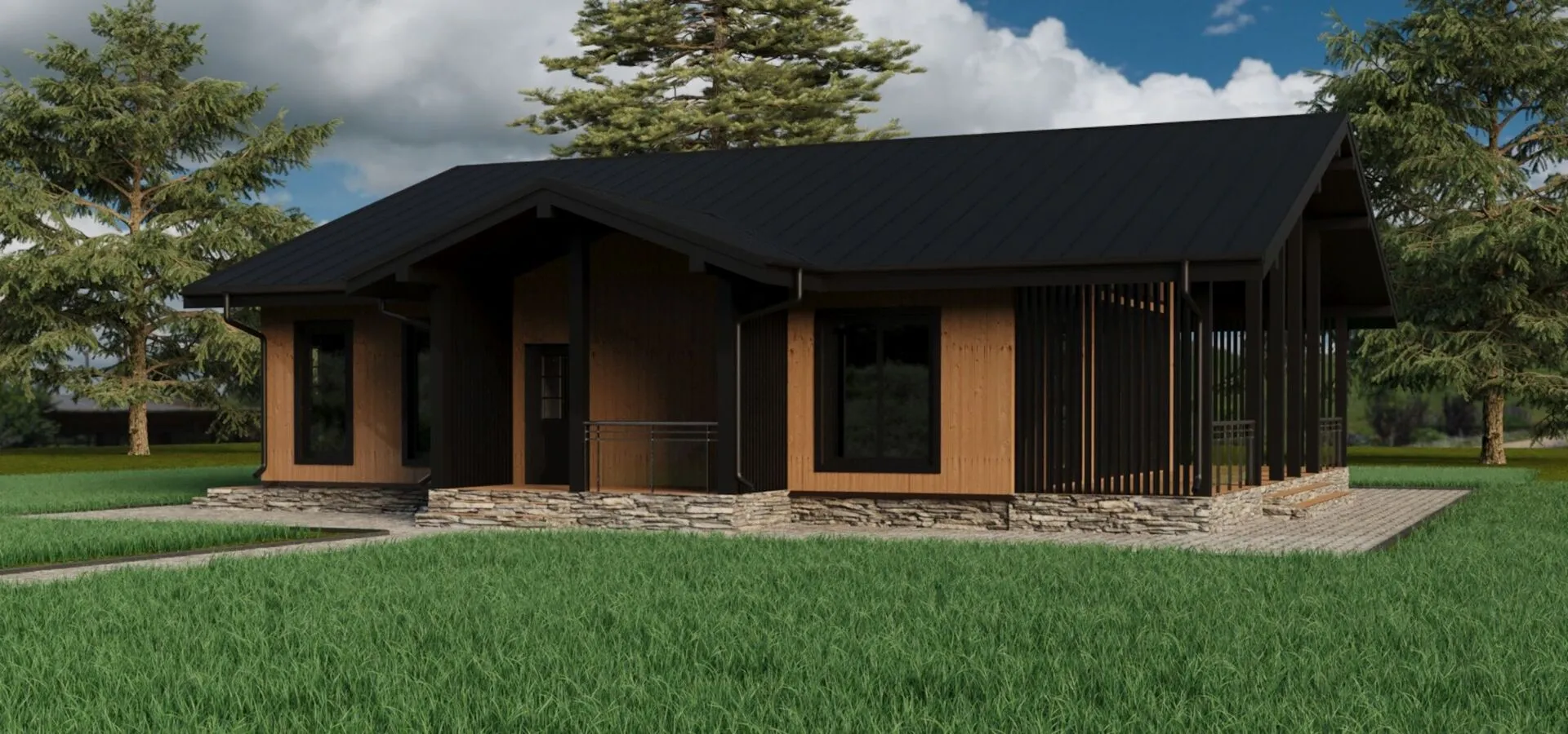 Загородный дом Кермит