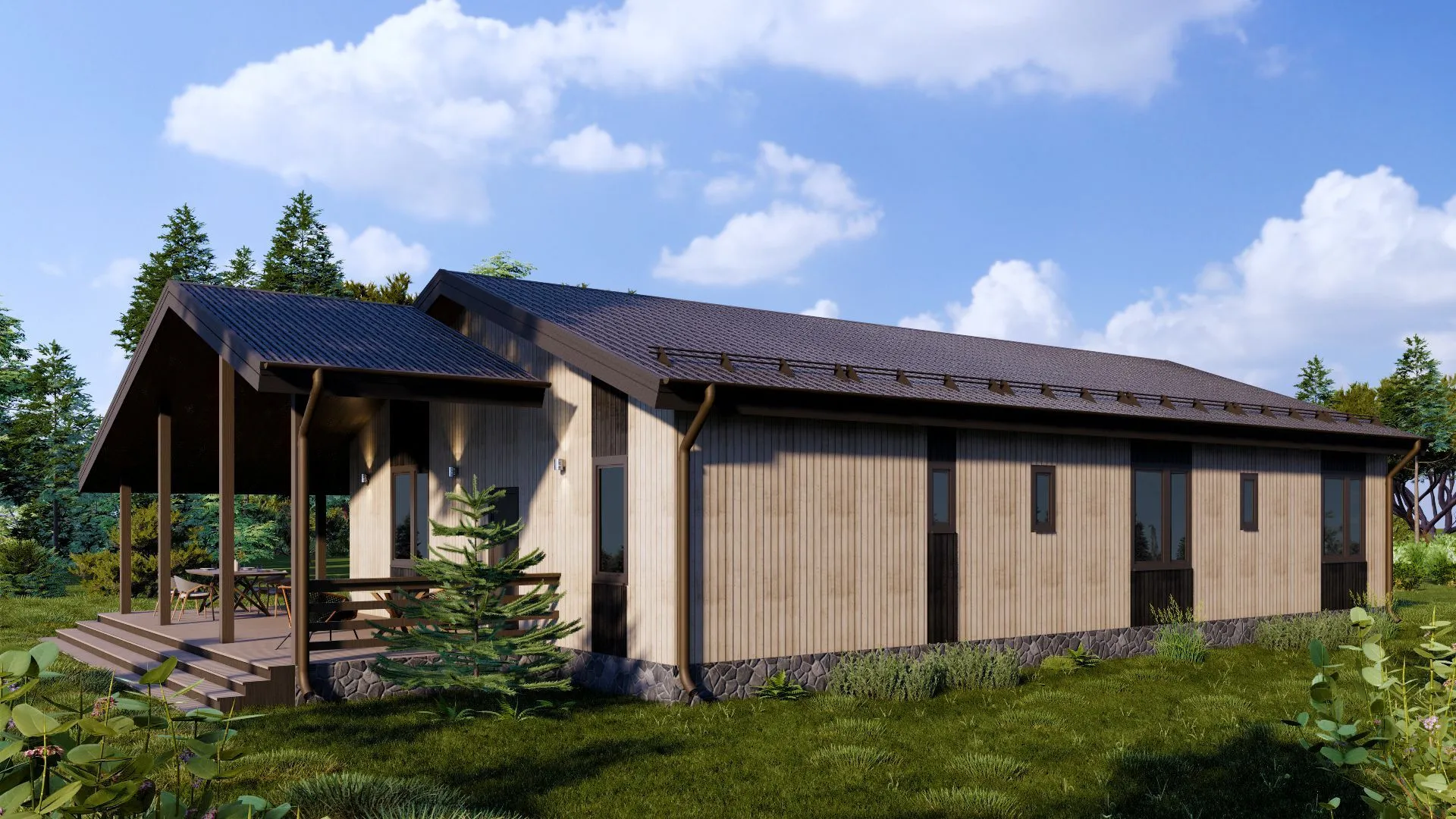 Загородный дом КД - 204