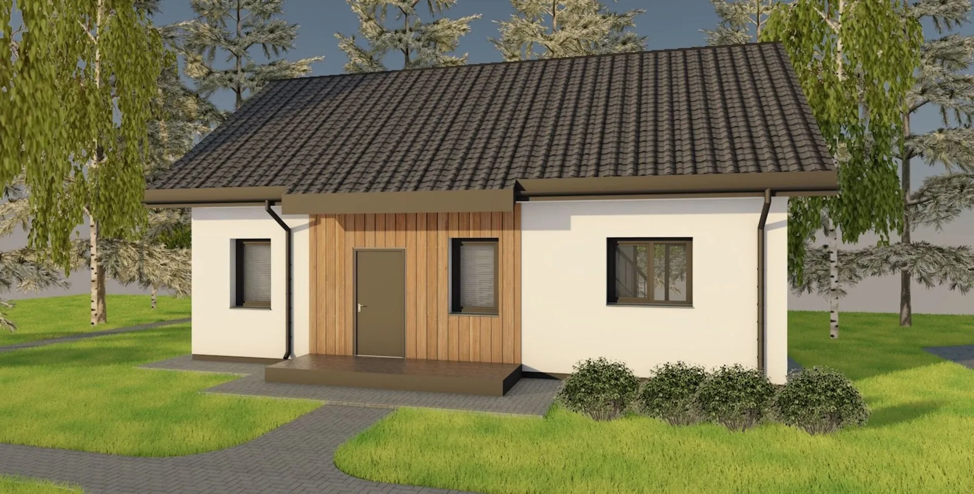 Хьюстон с мансардой - 2СП