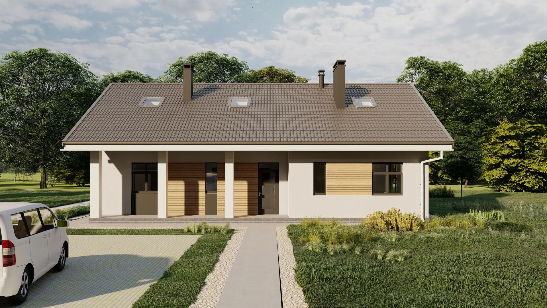 Одноэтажный дом Grand-122