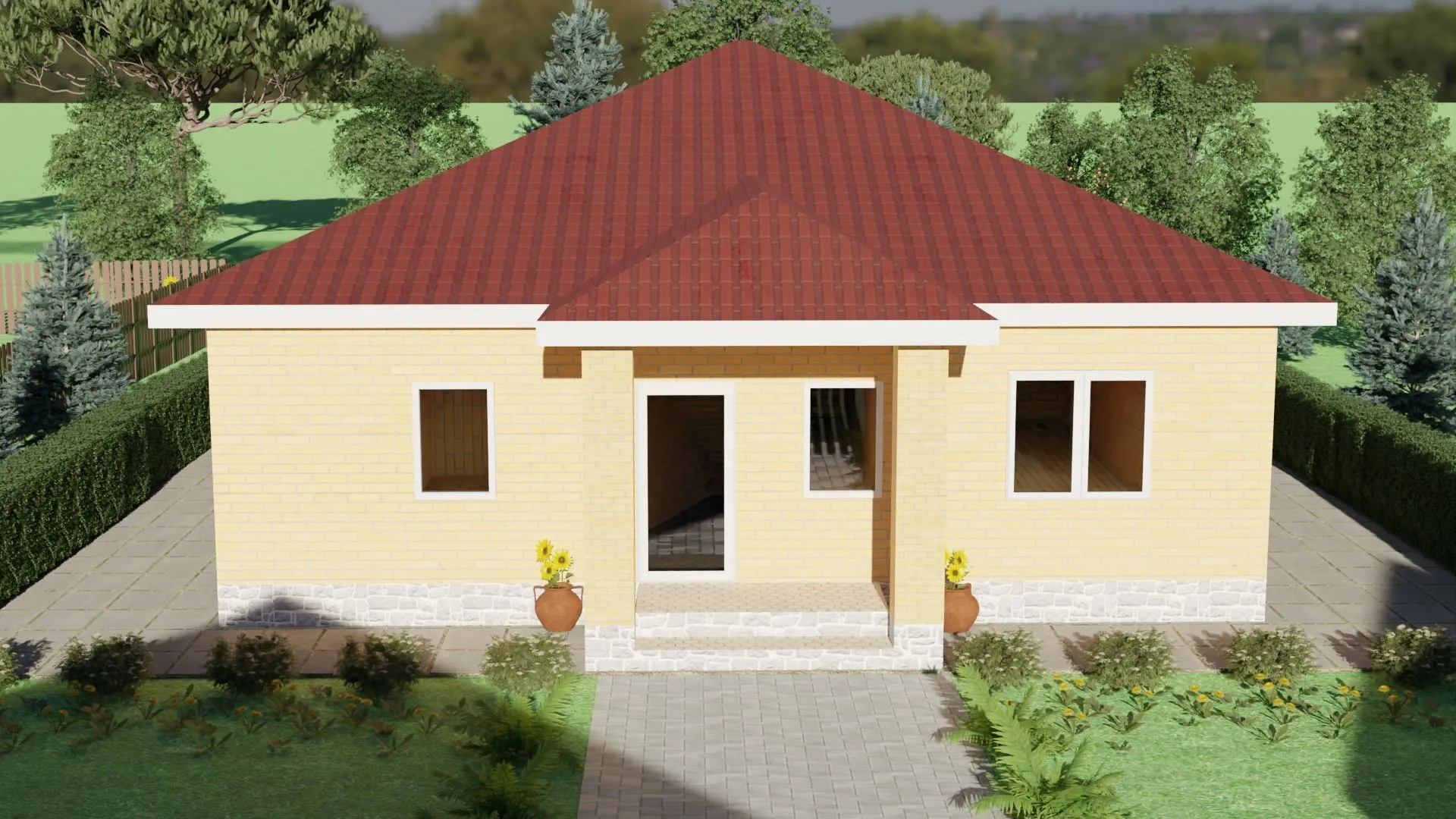 Классический дом 100м2