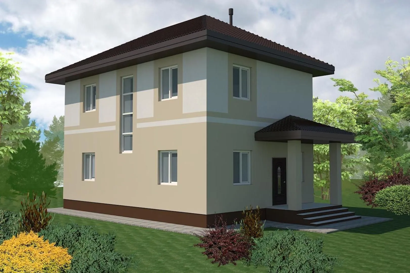 Коттедж Комфорт ВД-01