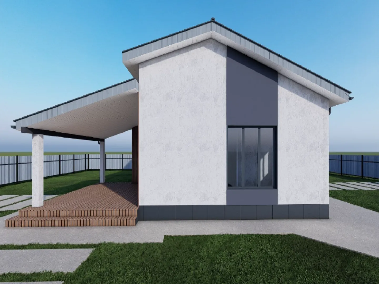 Индивидуальный жилой дом 831-13-10/22-АР