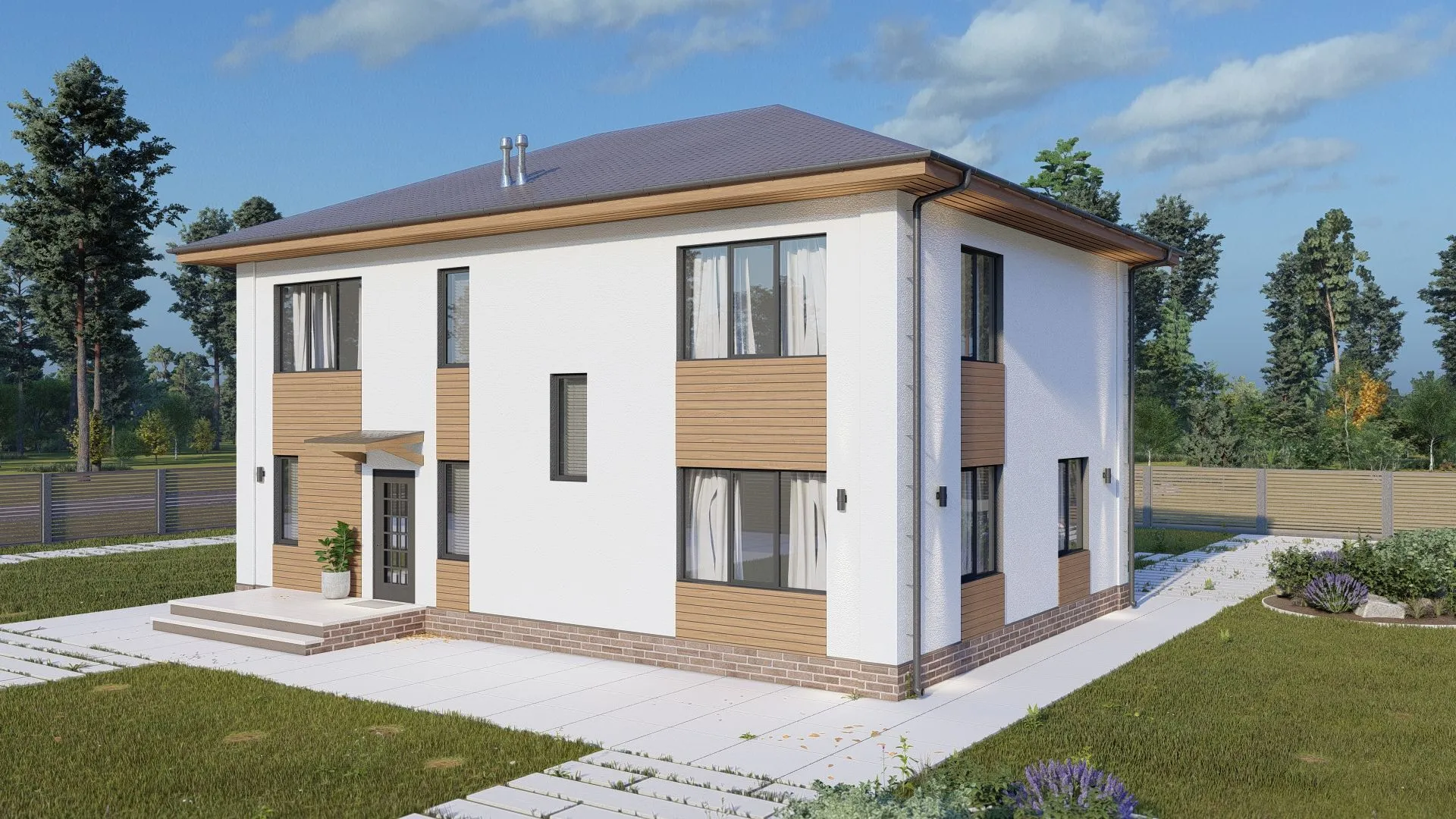 Классический дом 200м2