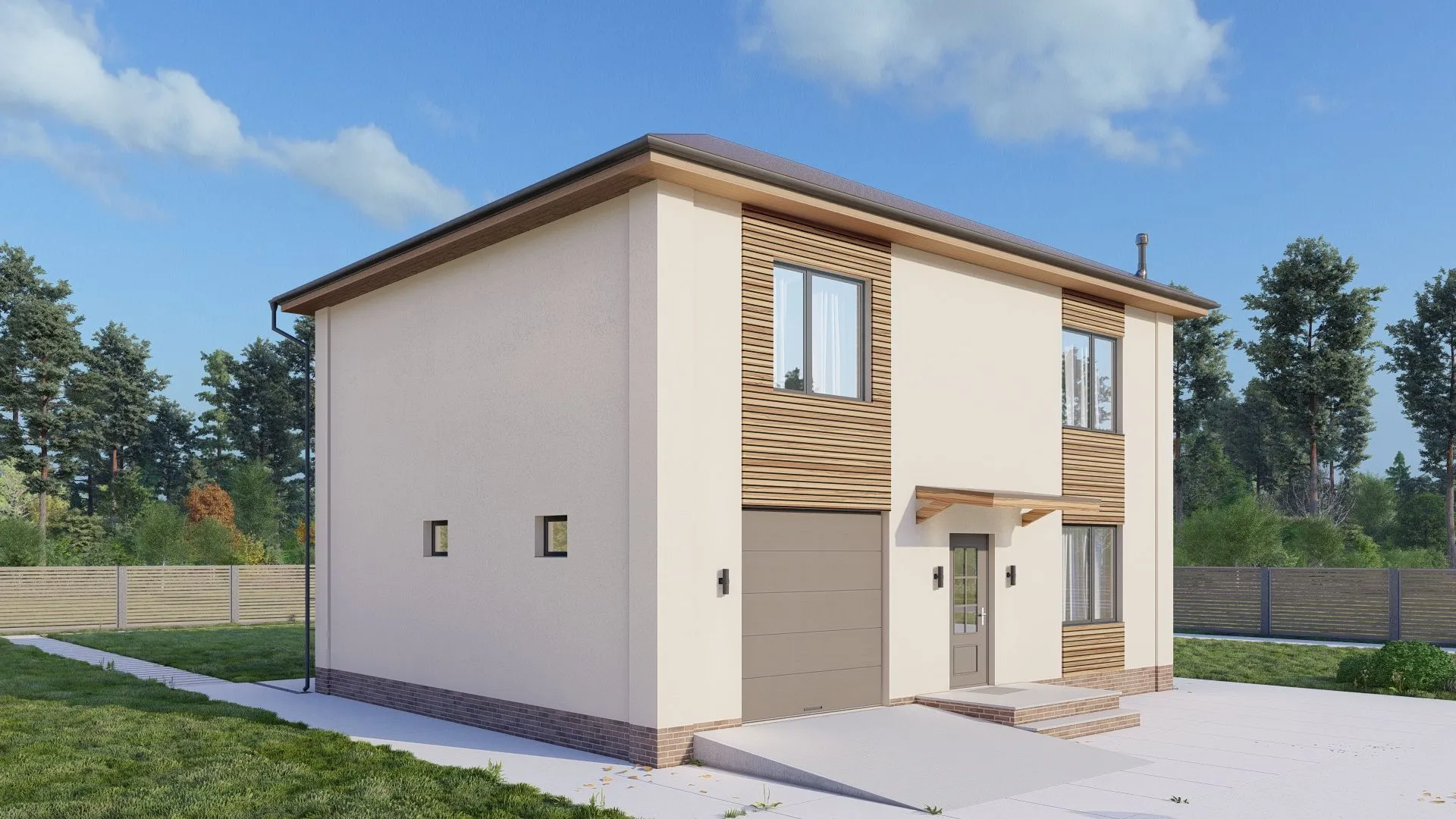 Классический дом 160 м2