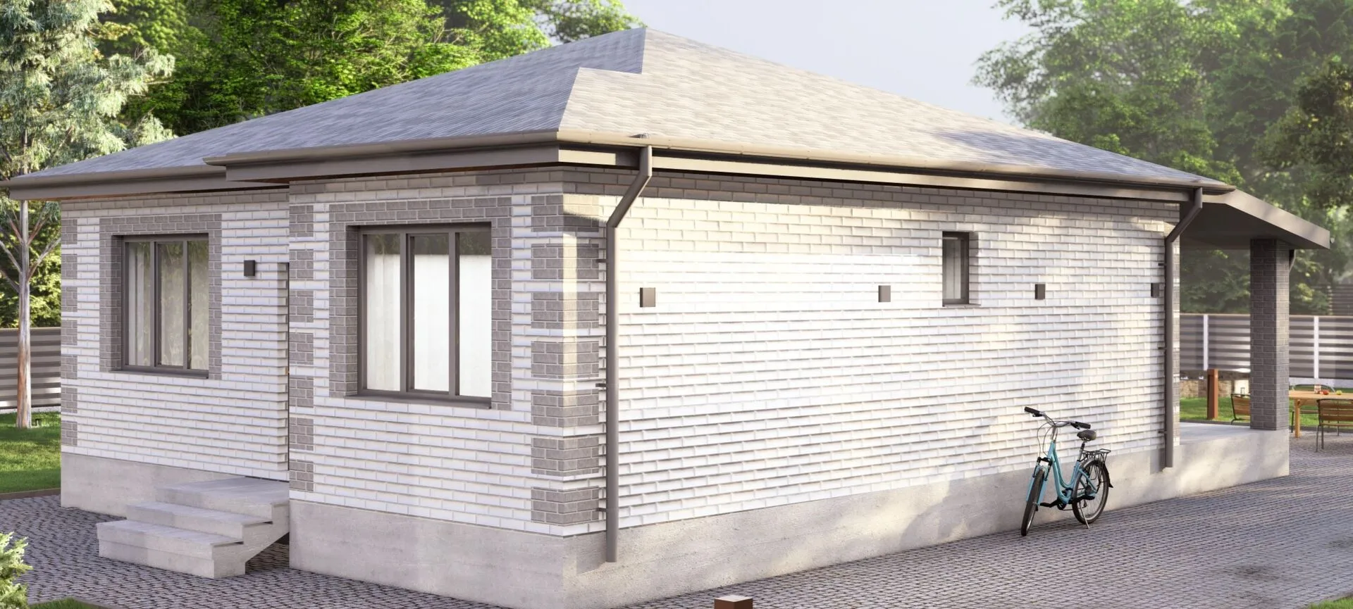 Проект Индивидуальный жилой дом ОС-23-30