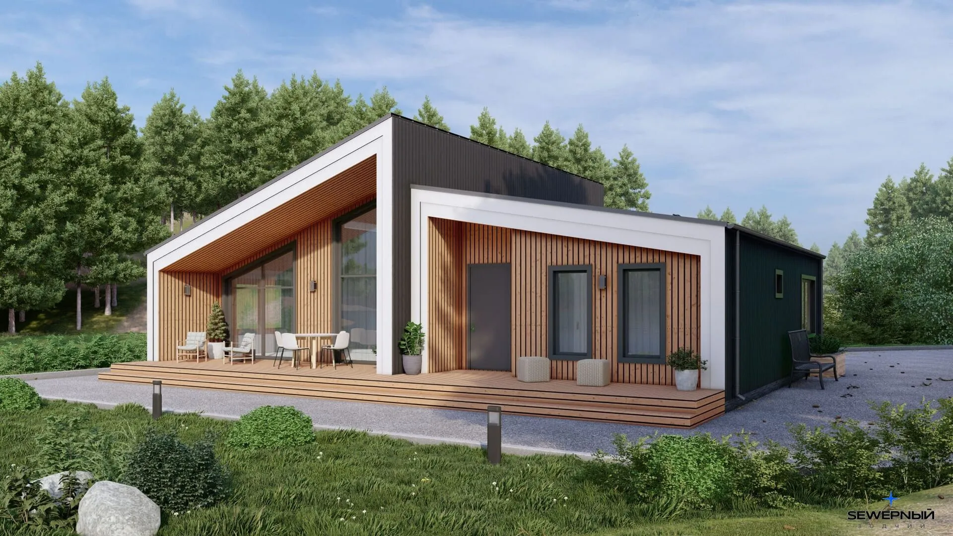 Загородный дом по проекту 