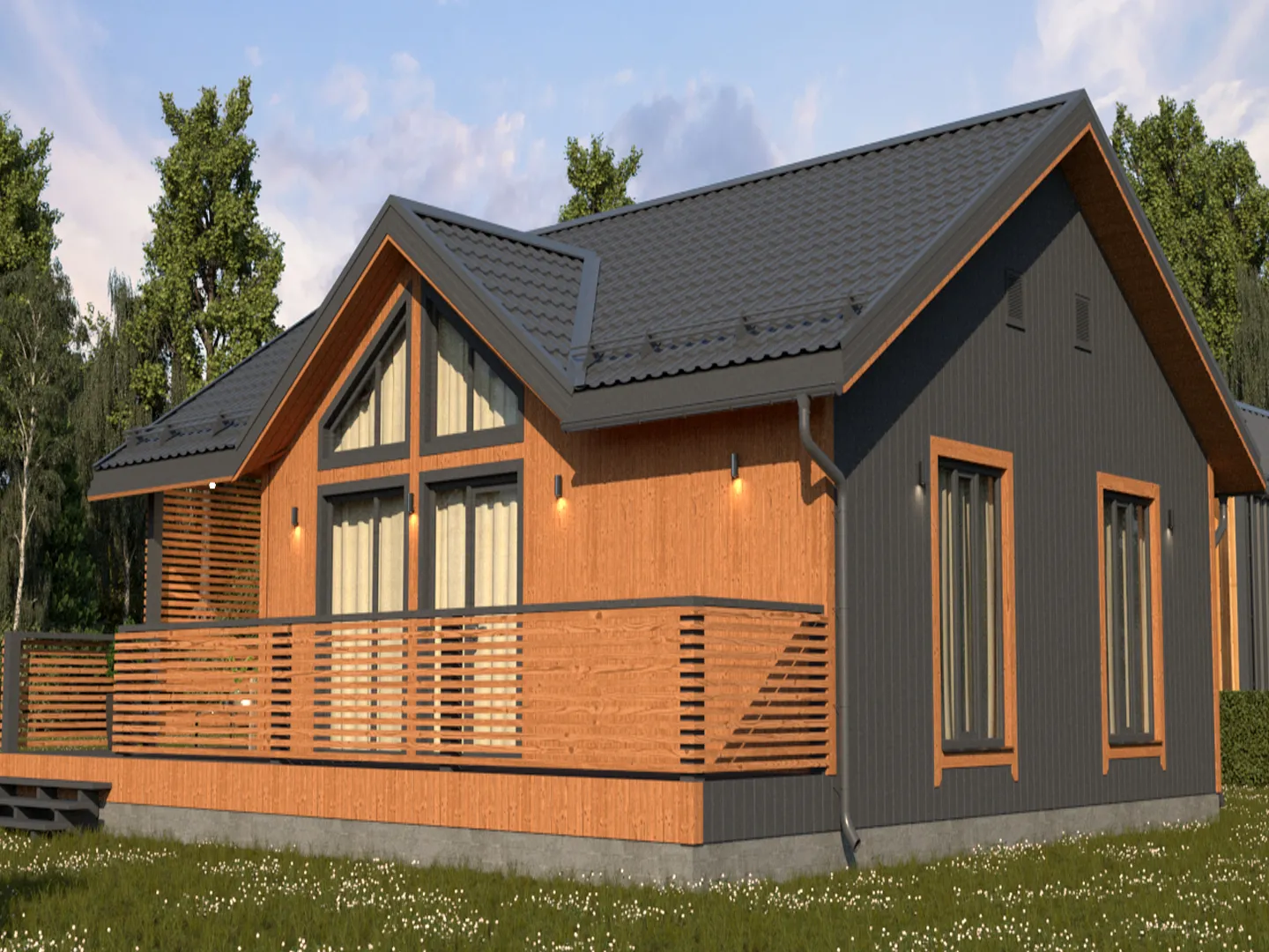 Скандинавский дом 