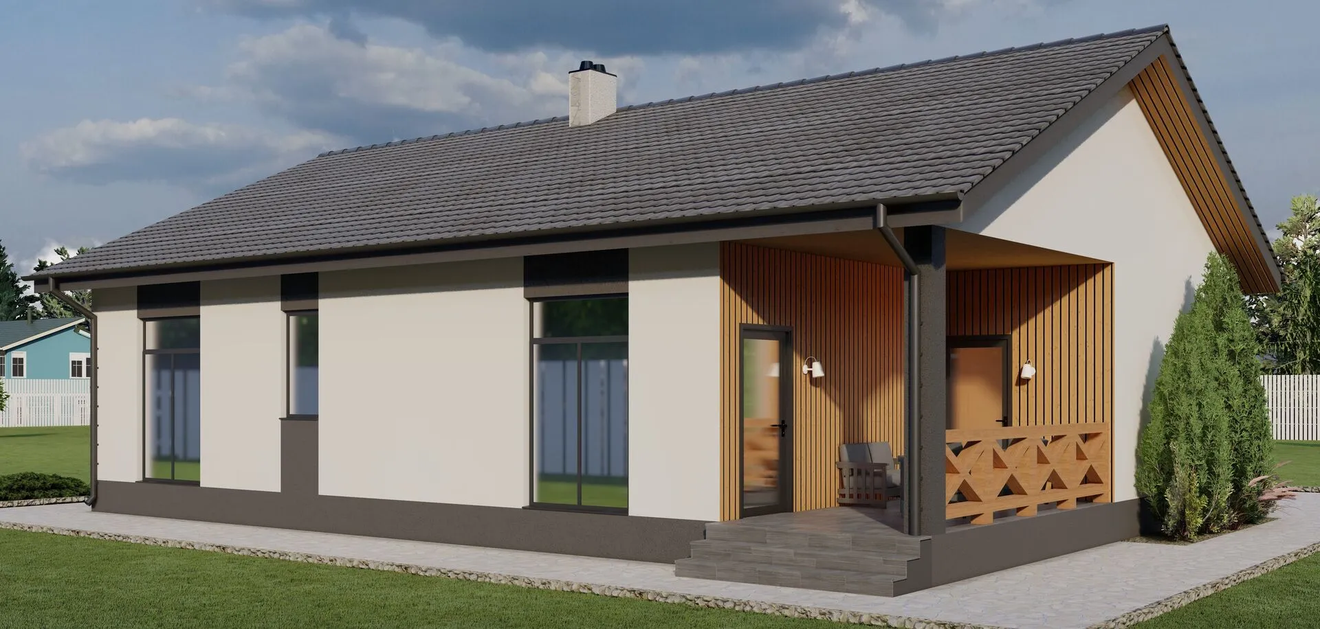 Коттедж С115