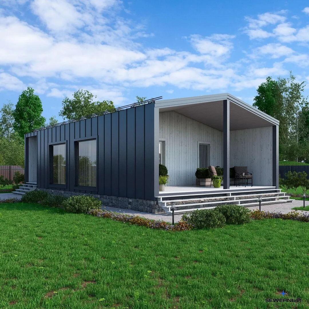 Загородный дом по проекту 