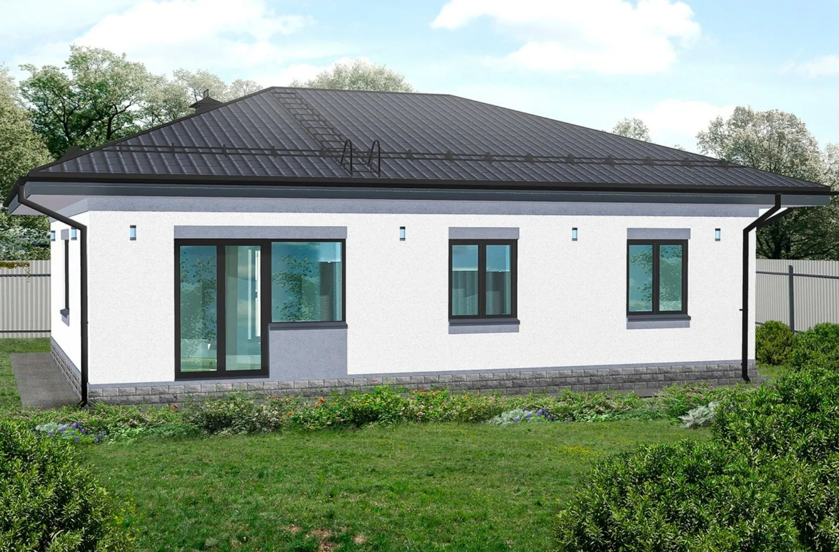 Одноэтажный дом