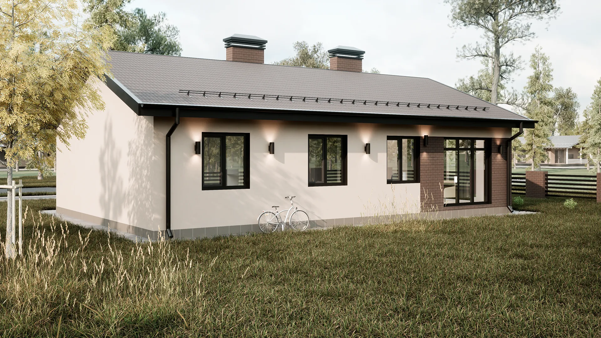 Одноэтажный дом FK-135 Куюки