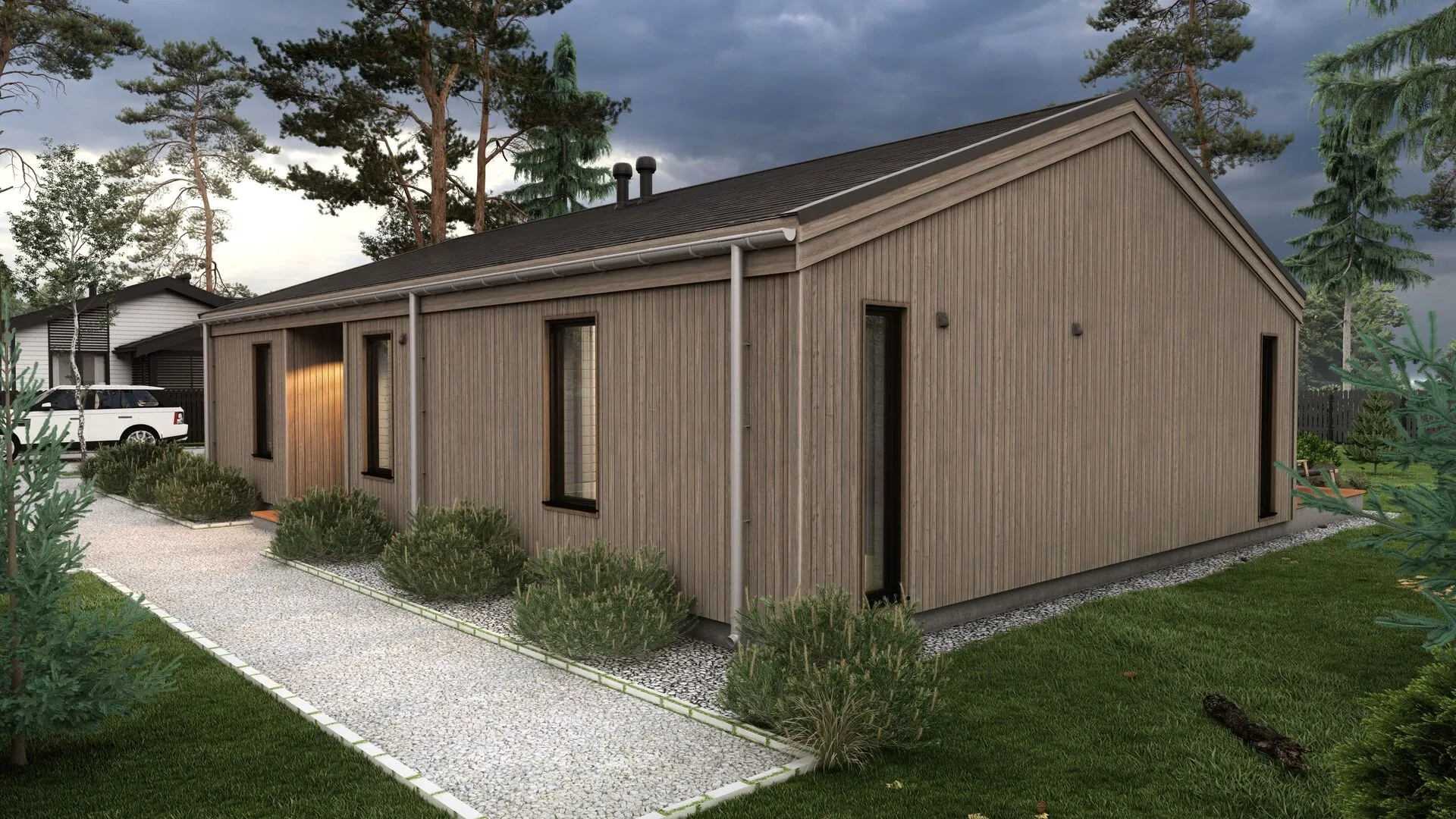 Современный дом комфорт-класса 