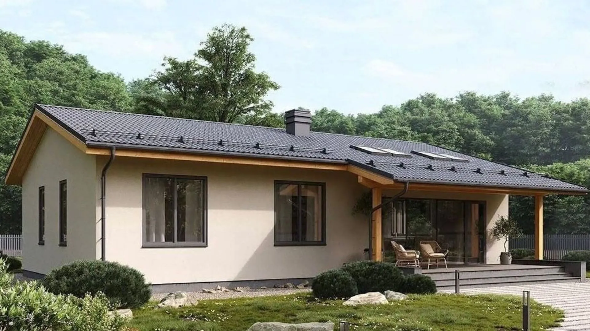 Уютный загородный дом ЛЕТО