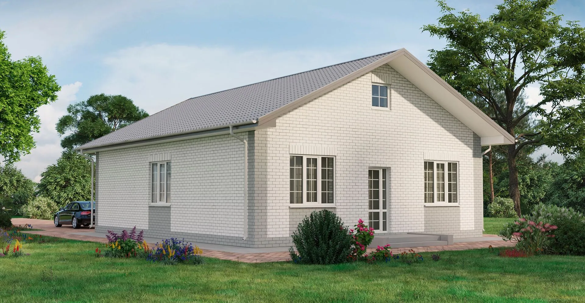 Проект Одноэтажный дом ГС-1