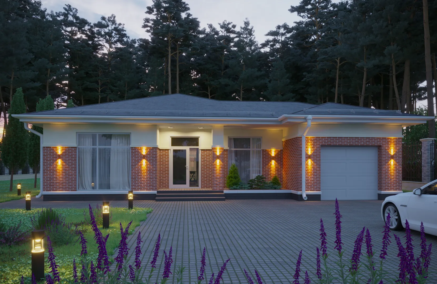 Райт 179 с печь-барбекю