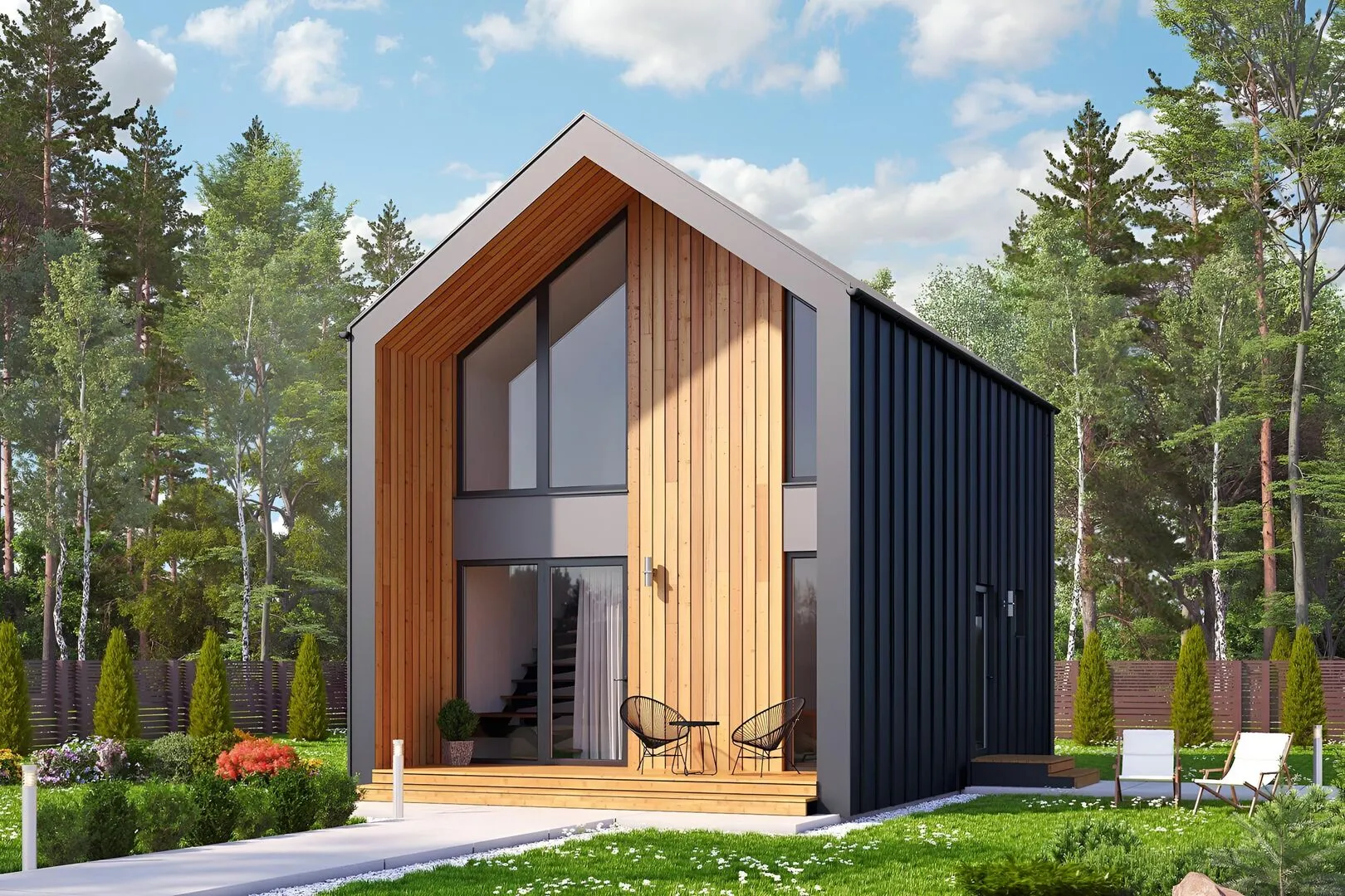 БарнХаус 117 м²