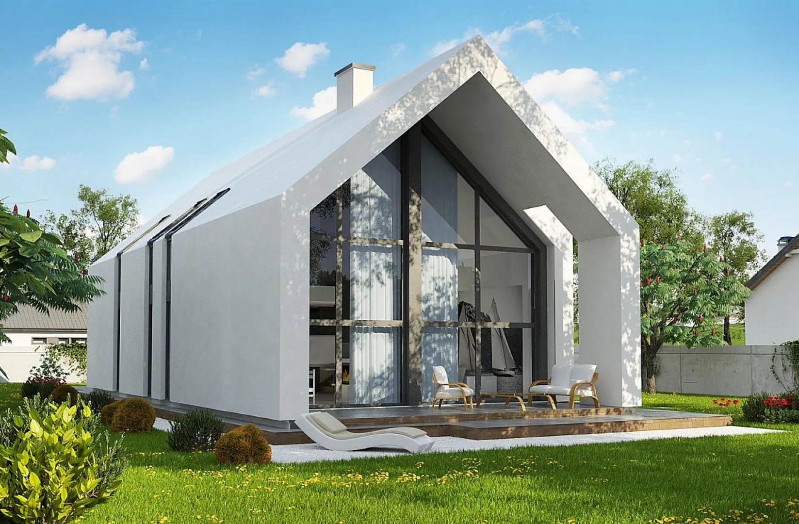 Двухуровневый дом для постоянного проживания S3-156-7 (Z215 A)