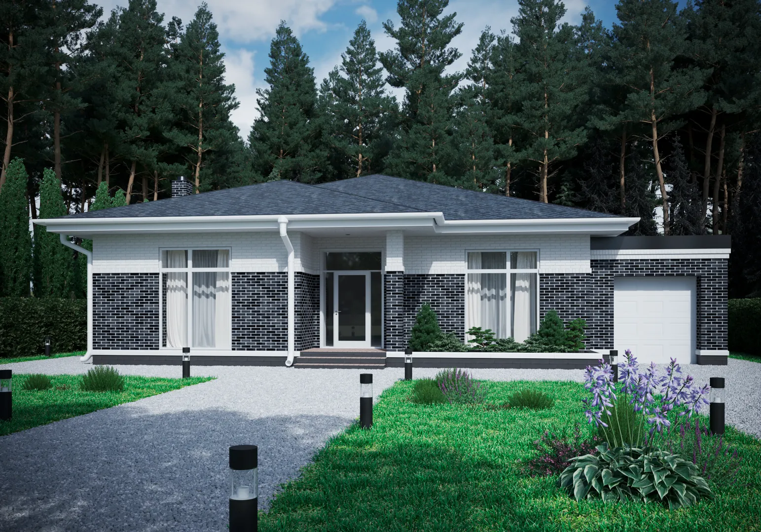 Райт графит 202 с навесом