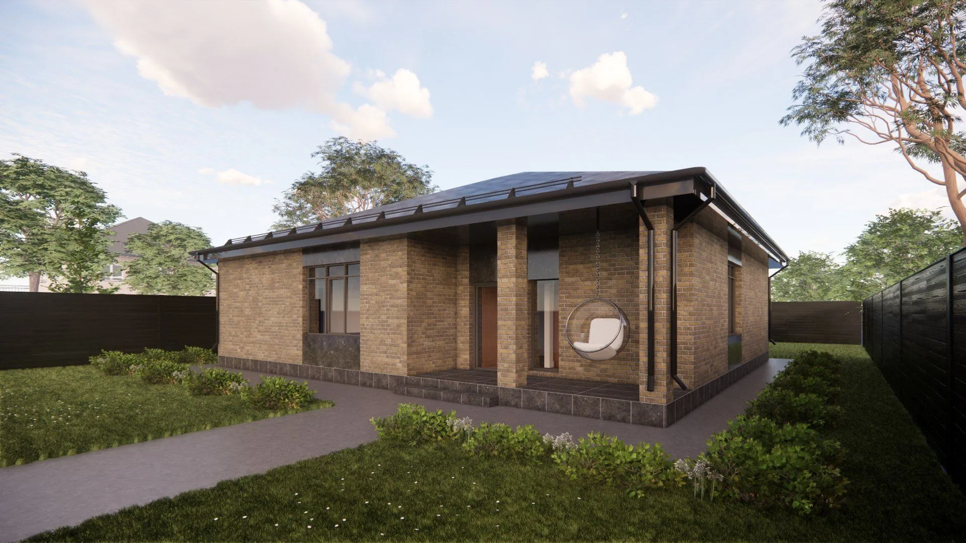 Одноэтажный жилой дом CG 104