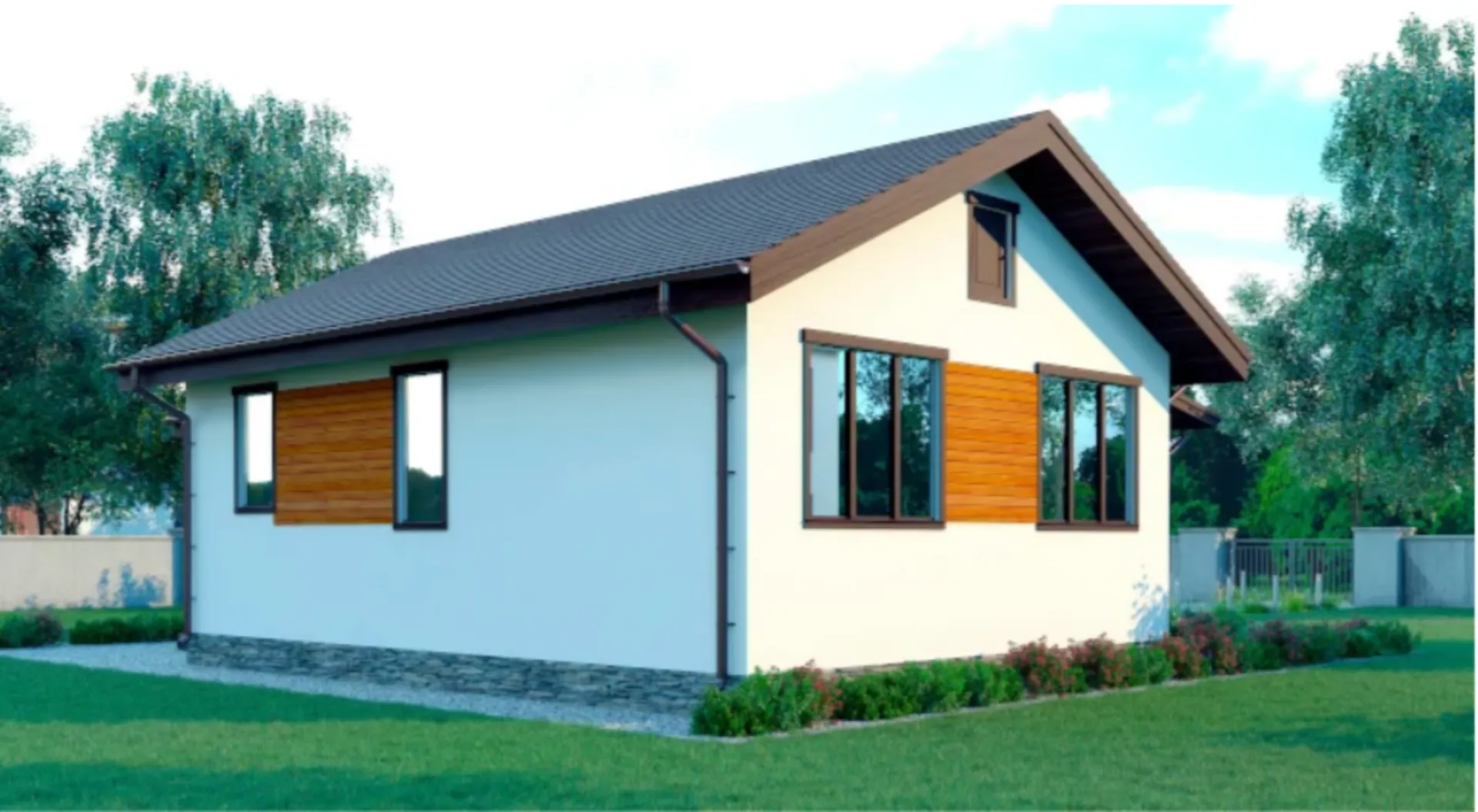 Каркасный дом МГА К-01