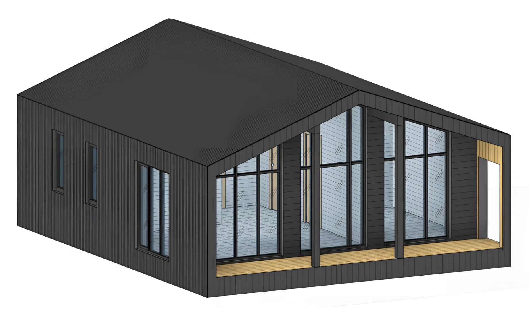 БарнХаус 68 м²