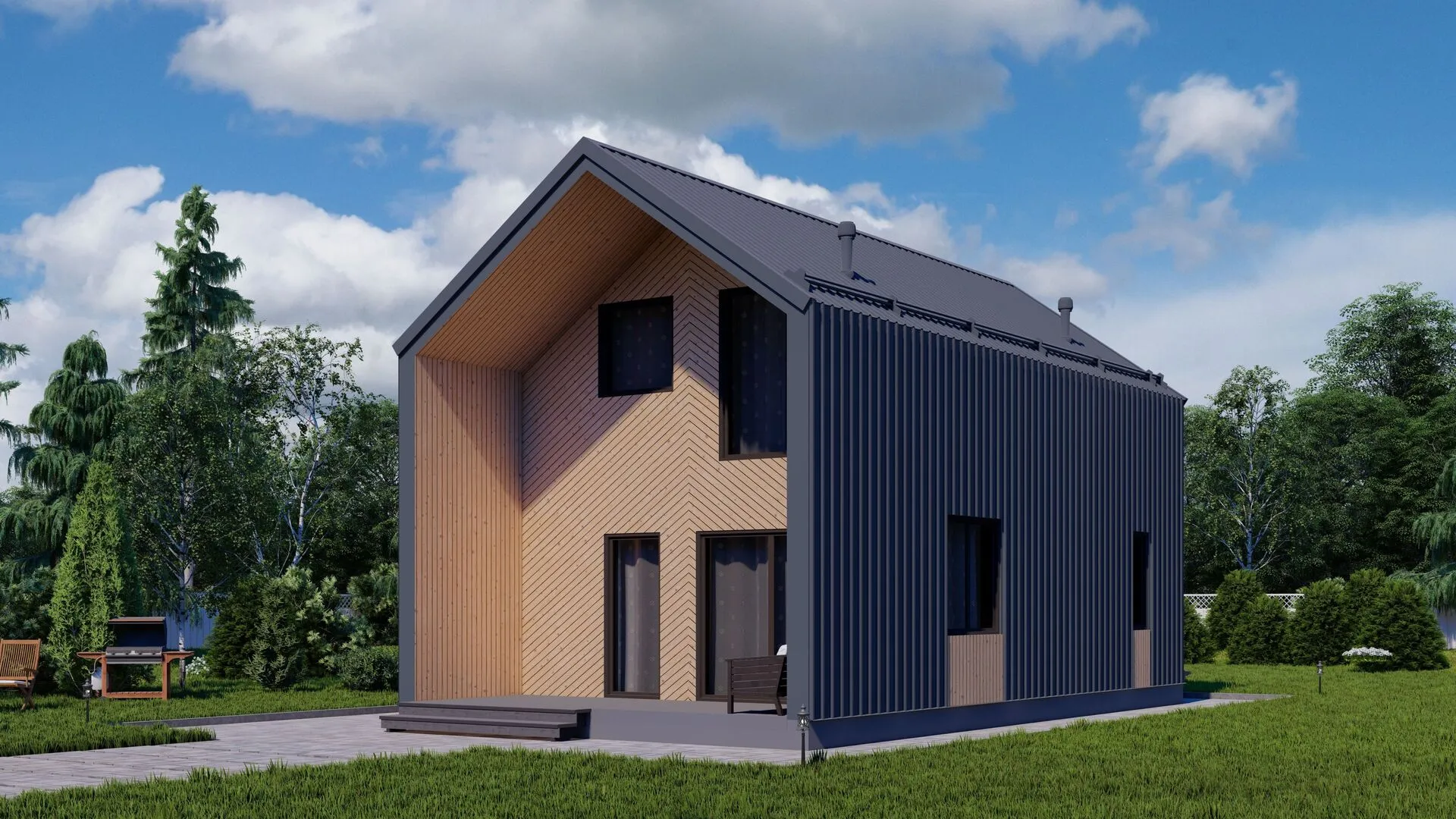 СЕРИЯ «БАРНХАУС» ПРОЕКТ КД-19