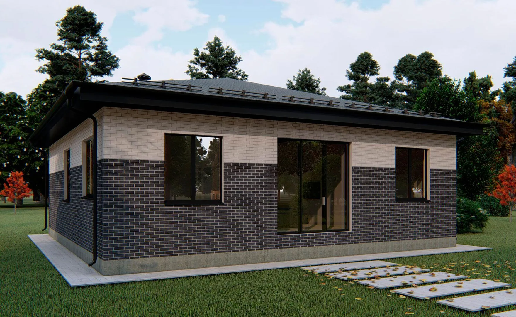 Одноэтажный жилой дом CG 103