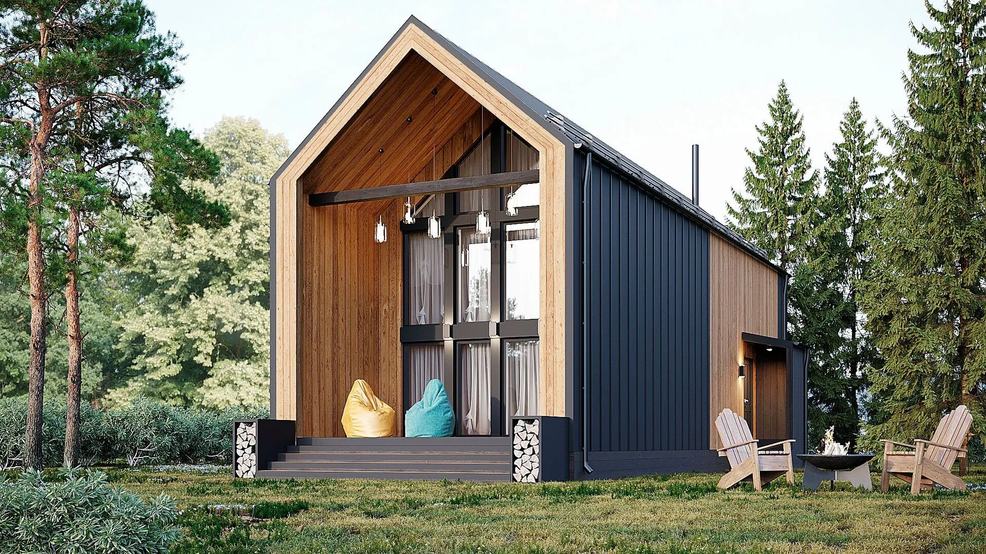 Двухэтажный дом 