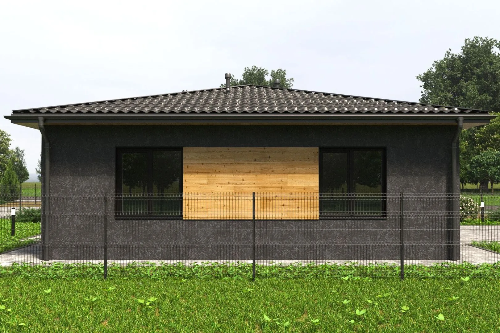 Одноэтажный дом Basic