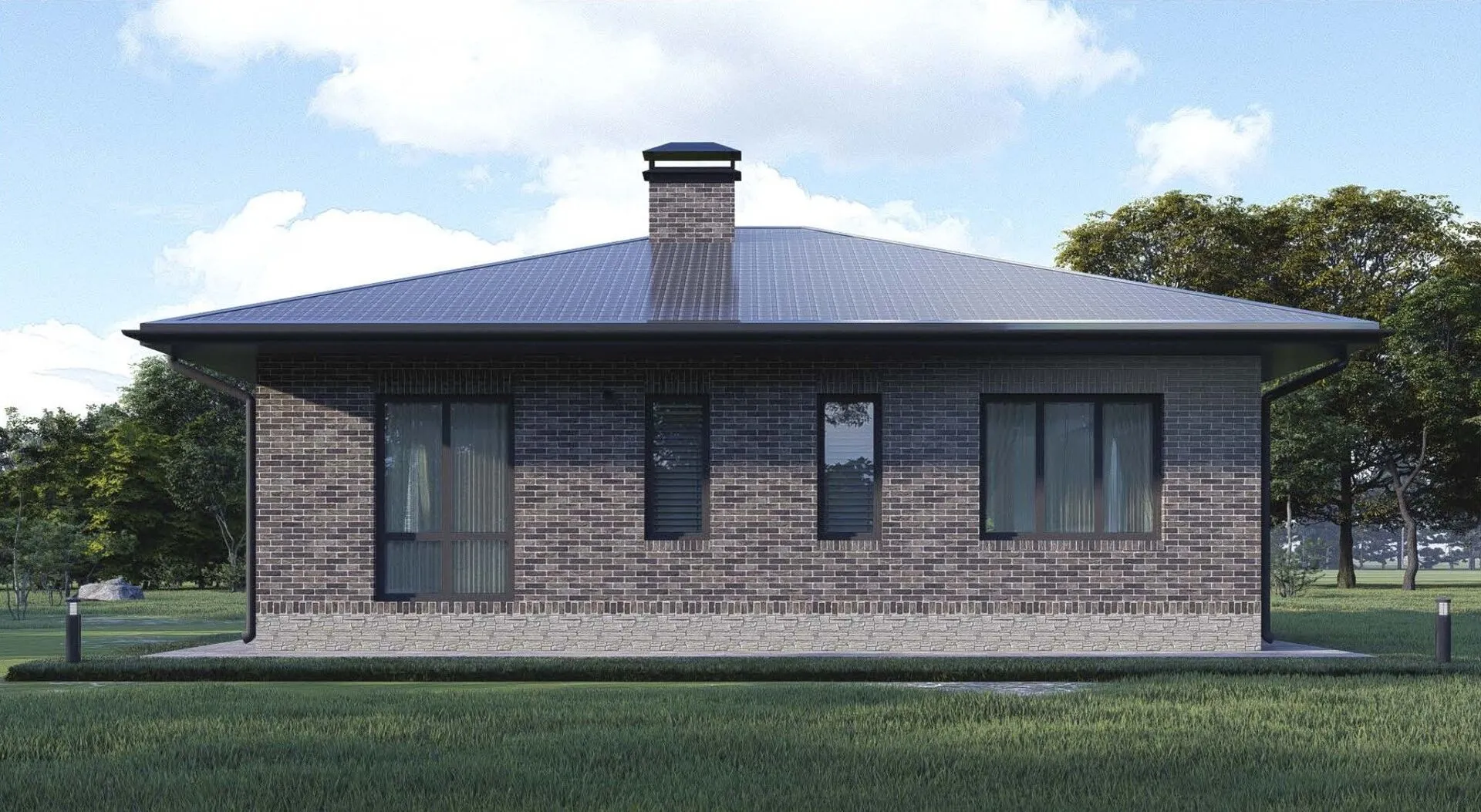 Одноэтажный Дом ПР-16 Пермяки