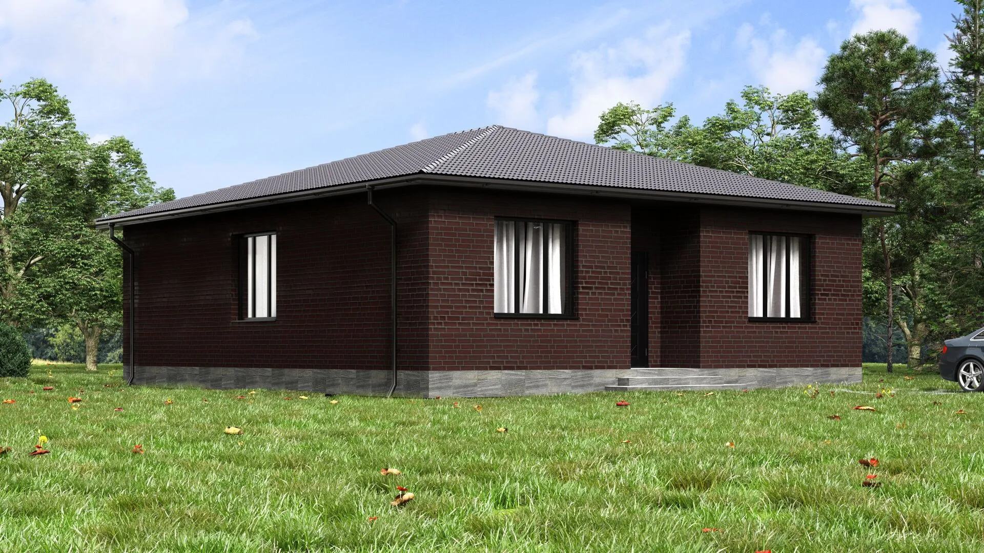 Индивидуальный жилой дом 99м2