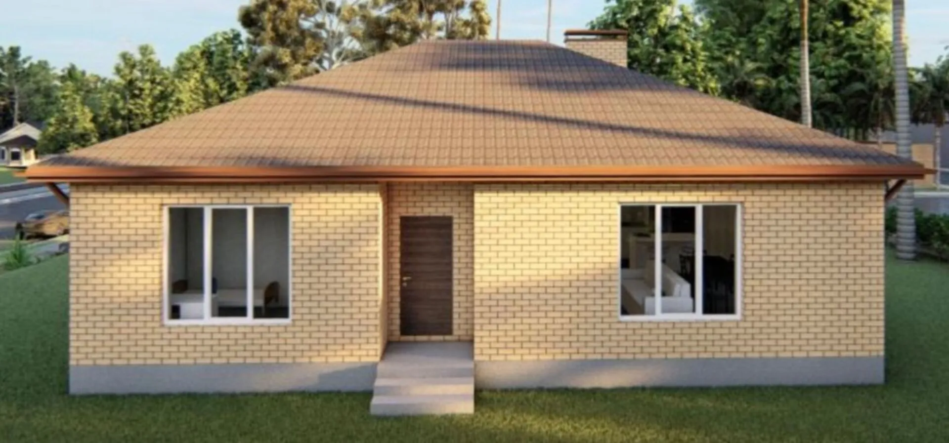 Проект Индивидуальный жилой дом ОС-24-52