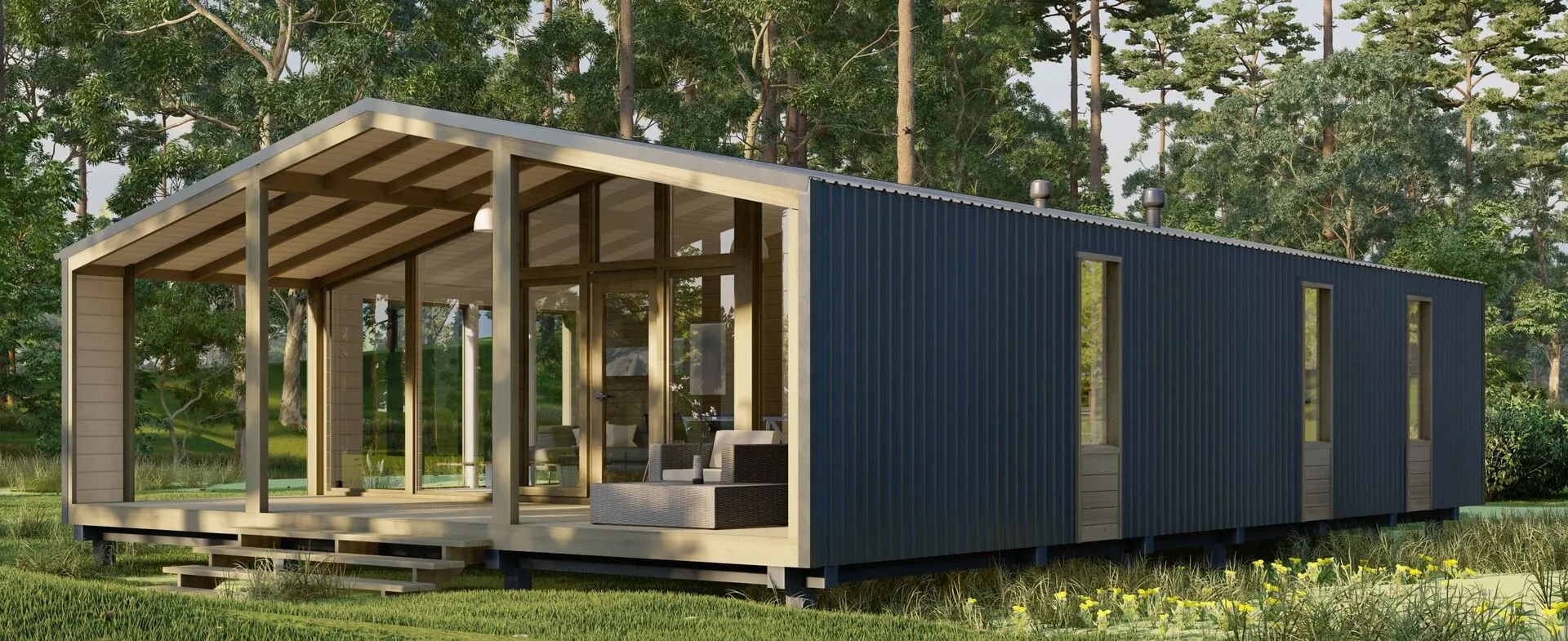 FL 77 – Дом с 3-мя спальнями и 2-мя санузлами