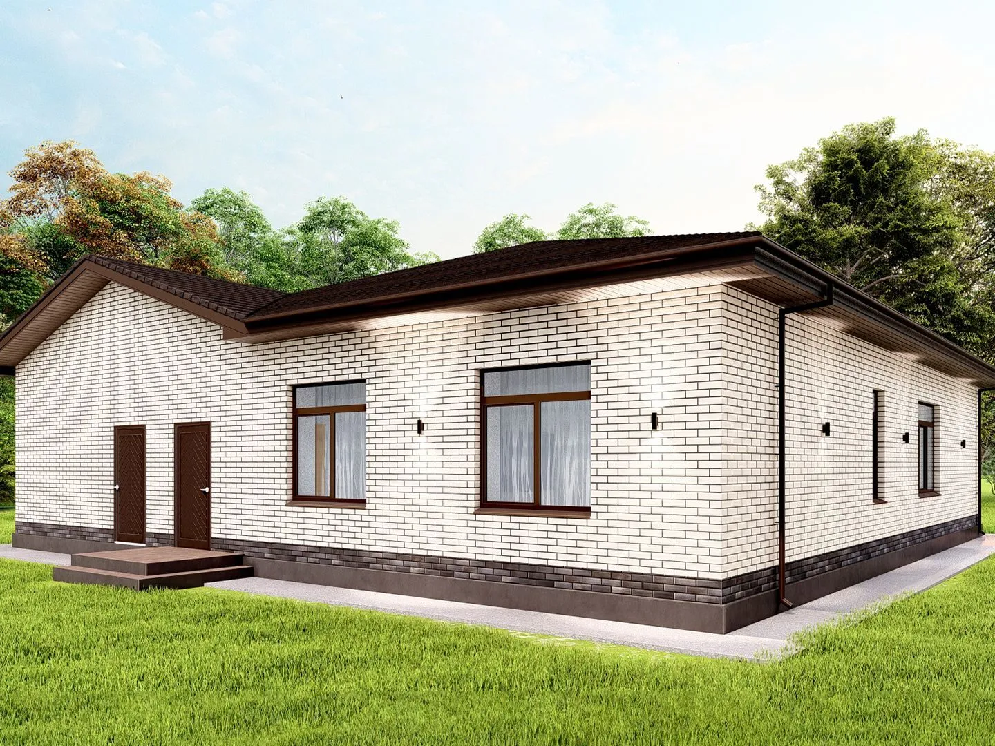 Загородный дом «Ален»213 м2