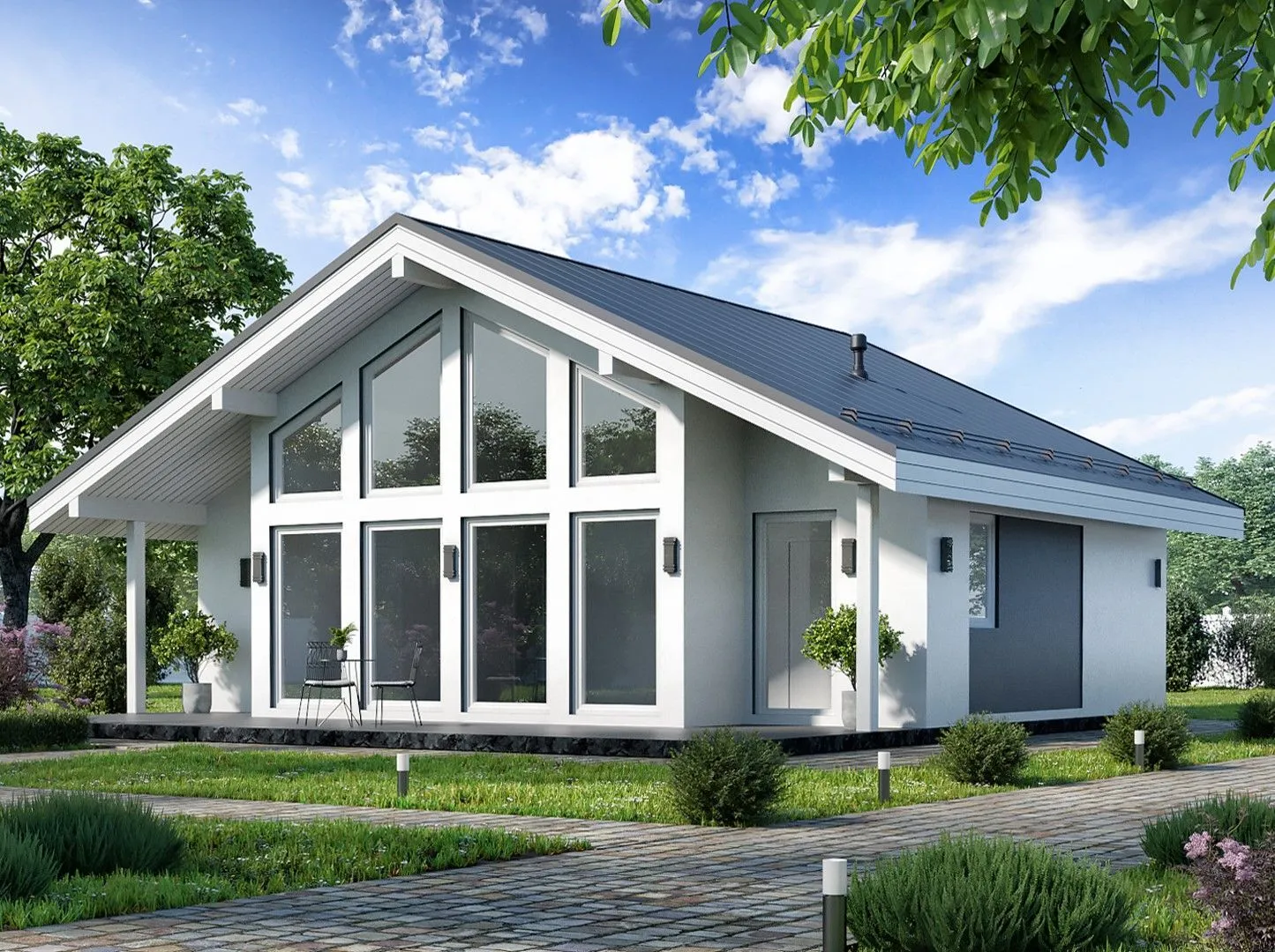 Одноэтажный дом К88